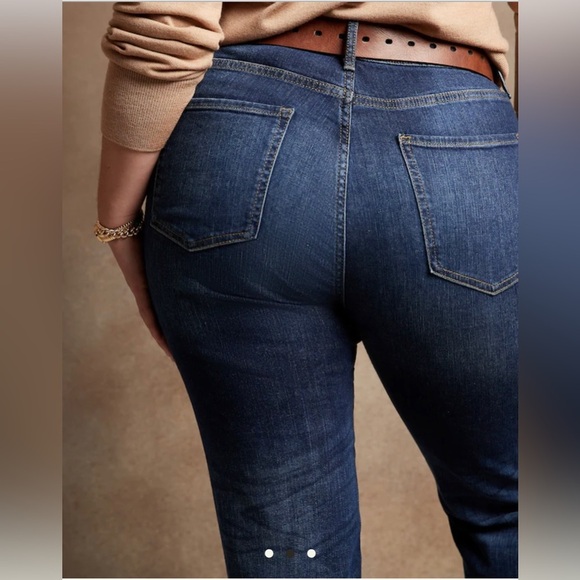 BANANA REPUBLIC  Crop Skinny Fit Jeans Size 31/ 12P - Picture 2 of 11